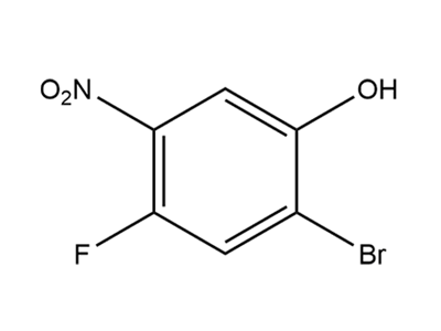 2-溴-4-氟-5-硝基苯酚   （CAS: 84478-87-5)